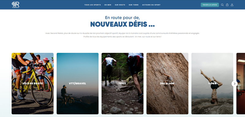 Projet web - Interface utilisateur