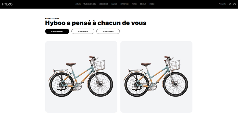 Projet digital - Design moderne